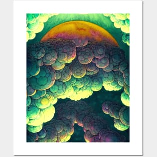 Abstract Clouds Posters and Art